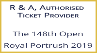 R&A Authorised Ticket Provider